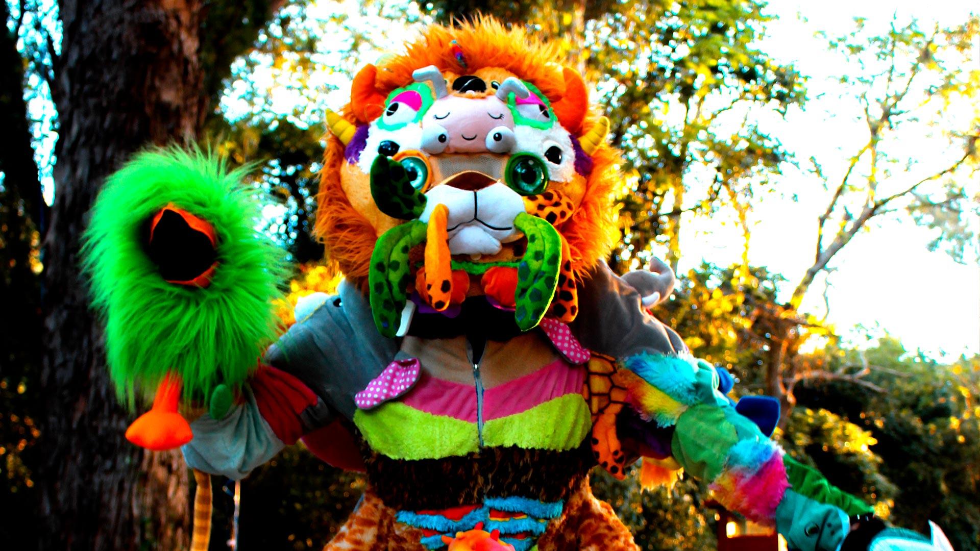 Jungle Love Festival Stuffed toy character costume